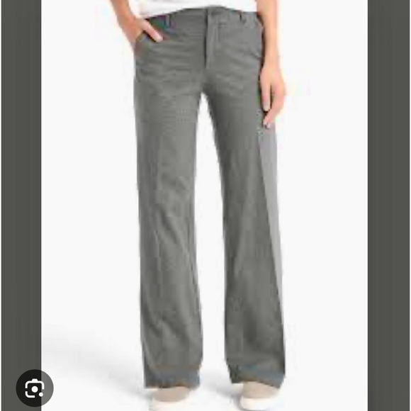 Gap Wide Leg Knit Pants in Dark Grey size 0P - Picture 1 of 10